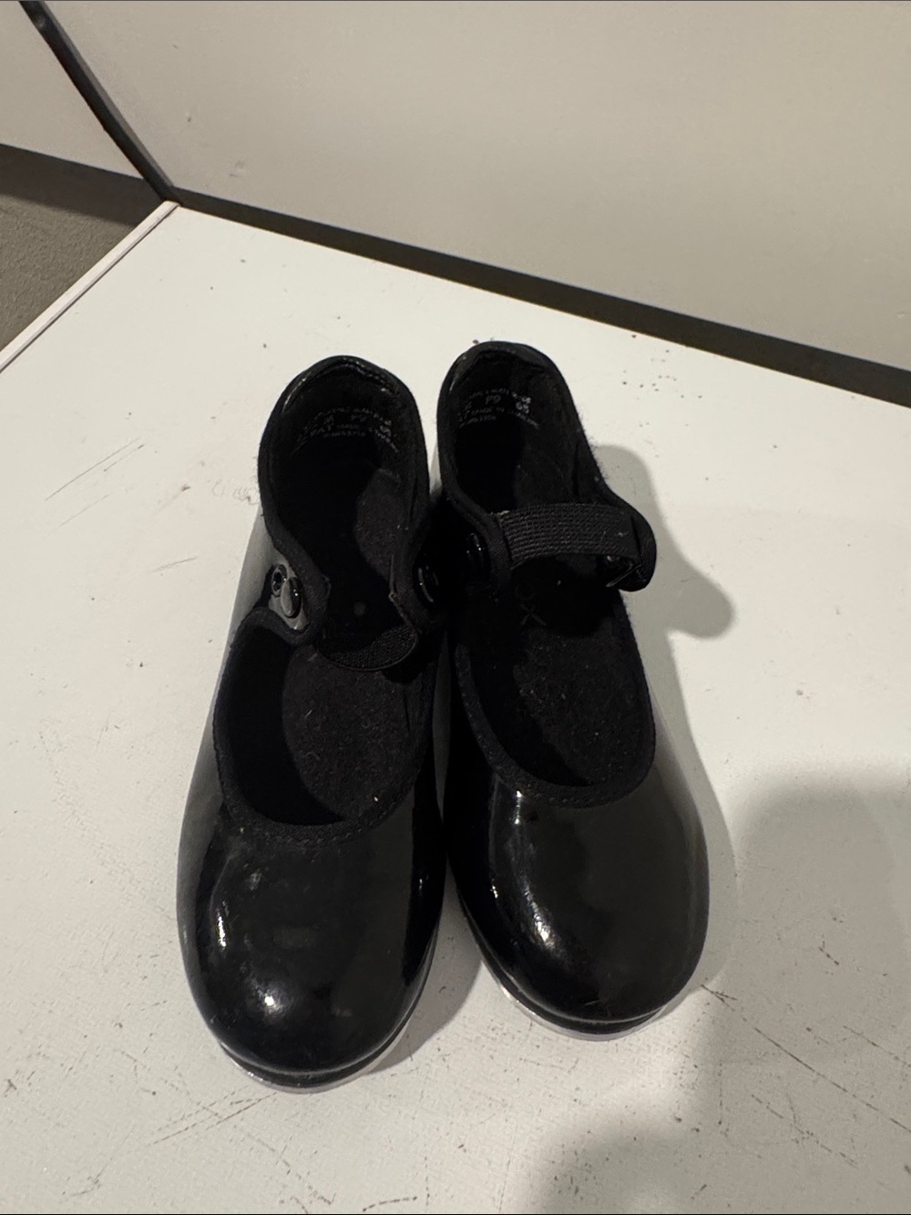 Capezio Girls Black Patent Dance Shoes